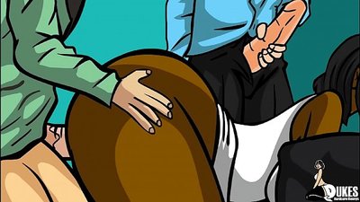 Os estudantes teñen relacións sexuais co profesor negro despois da escola